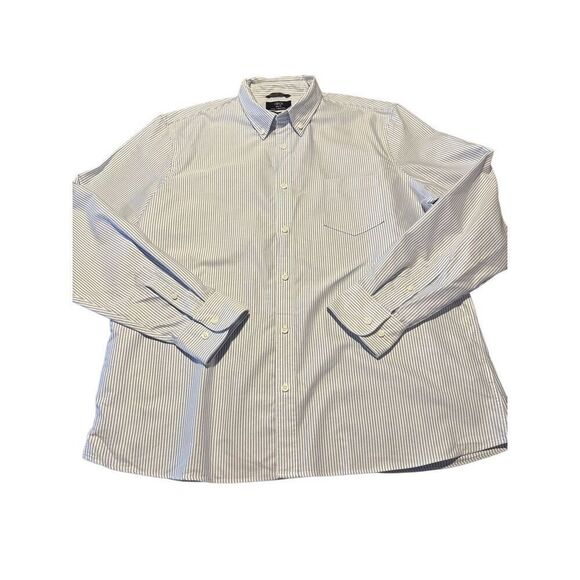 Nordstrom 1901 Long Sleeve Casual Dress Shirt Button Up Trim Fit Montlake Sz XXL - Picture 1 of 9